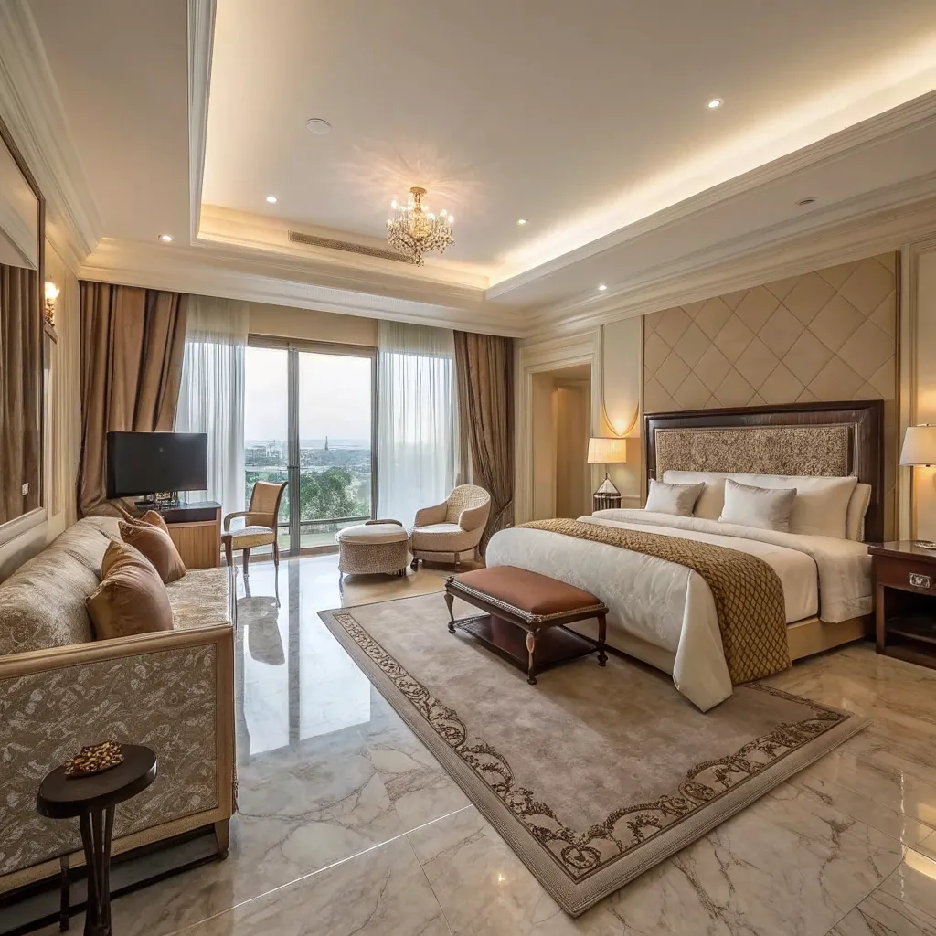 Luxury suite interior