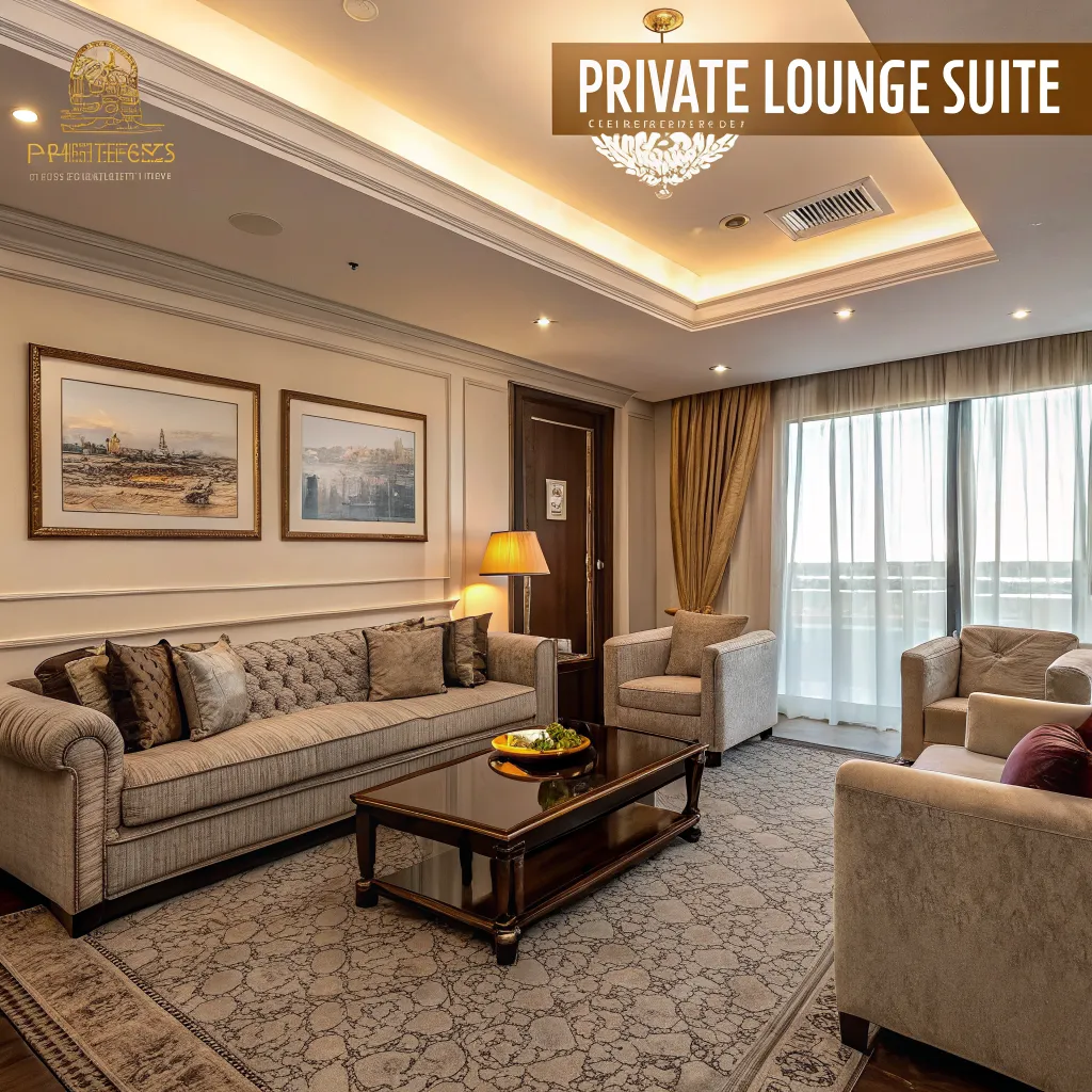 Private lounge suite